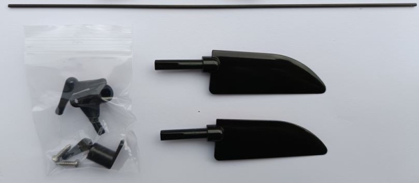 DPBO004.7 RapidCat - ABS Ruder und Ruderanlenkungssatz